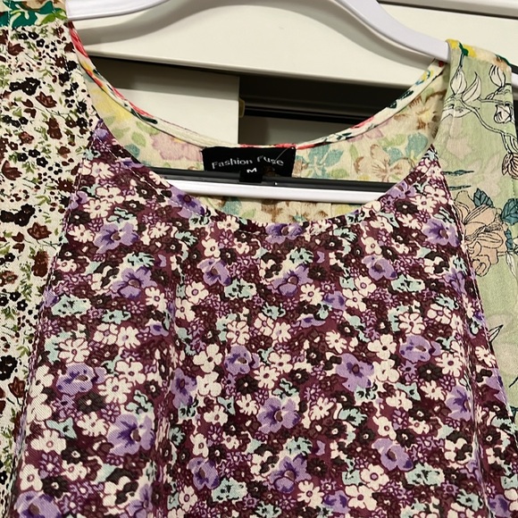 Fashion Fuse boho tunic sz M - Picture 5 of 6